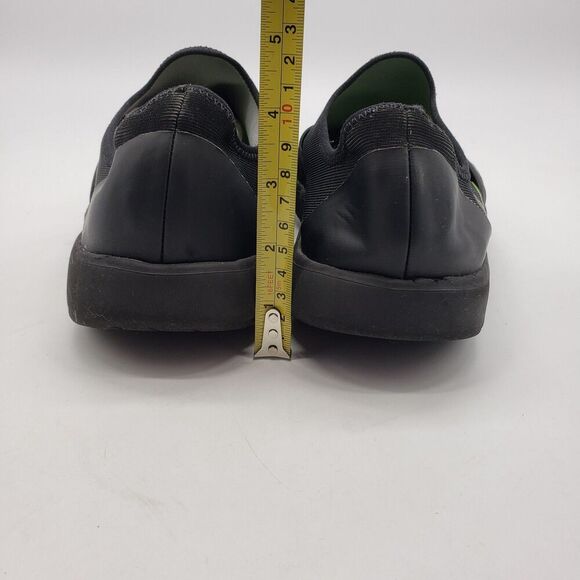 Oofos OOmg Low Shoes Mens Size 10 Black Green Recovery Slip On Comfort Walking - Picture 6 of 13